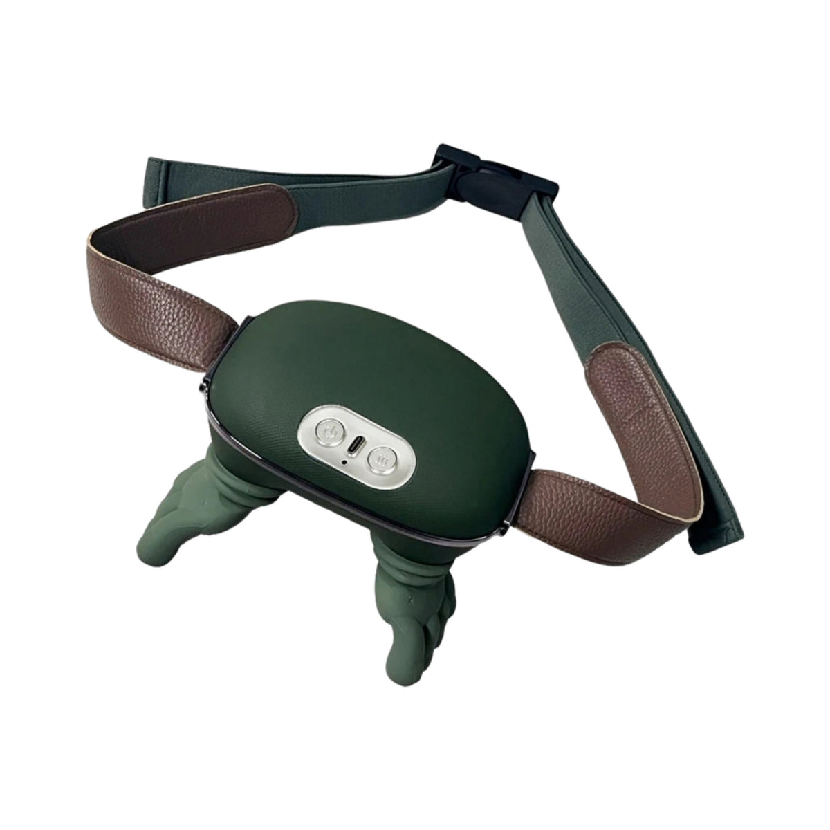 Duskwell neck and shoulder massager in Green with silver control panel